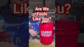 Are We Fools Or Did You Jump To Conclusions? #harborfreight #tooltestraw #diy #howto #fool #wow #yes