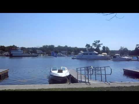 Panorama of Put-In-Bay harbor