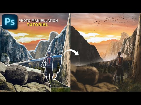 CREATE "THE GREAT ADVENTURE' Photo Manipulation - Photoshop Tutorial