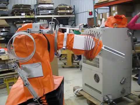Yaskawa Motoman DX1350 Robosuit® with Waterjet Coils