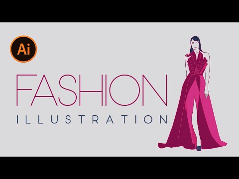 Learn Fashion Illustration For Beginners Step by Step [Adobe Illustrator]