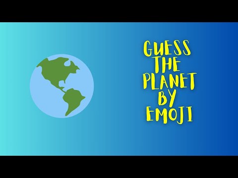 Can You Guess The Planet by Emoji? Planet Emoji Quiz