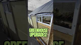 Greenhouse Upgrades! Adding Windows!