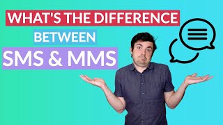 What's the difference between SMS and MMS?