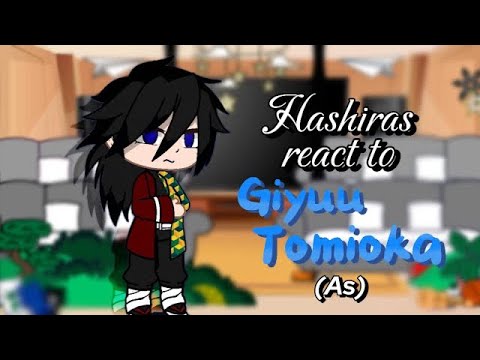 💦🌊 | | HASHIRAS react to Giyuu as MITSKI | | 🇺🇸🇧🇷