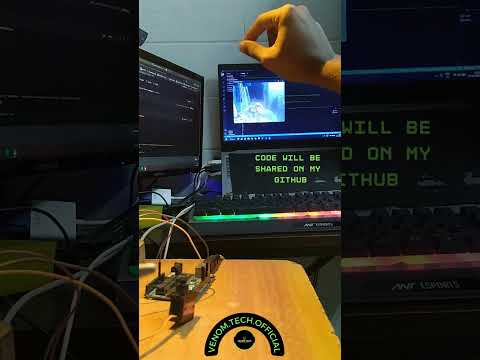 Servo Control by Hand Gesture || OpenCV + Arduino #electronics #arduinoproject #pythonprogramming