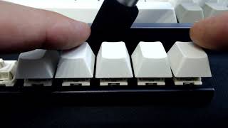Novelkeys Cream lube test