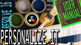 User Preferences (Beginners)-DaVinci Resolve: The Manual Series #3