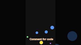 Day 7 of 100 days of coding Bouncing Balls with Gravity + Mouse Control — a visually satisfying.