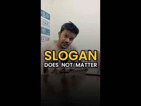 Company Slogans for Startups Does Not Matter