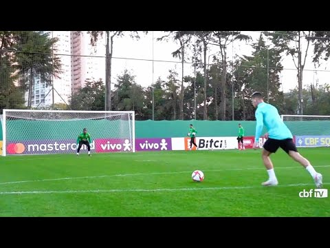 ブラジル代表 シュート練習 2021.6~7 Brazil U-24: Shooting Practice