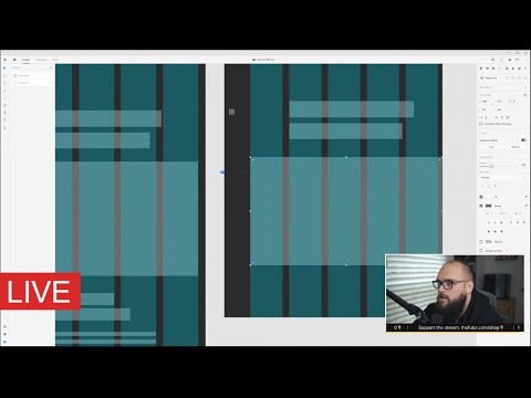 🔴 Live: Exploring Grids For A Personal Website // Work With Me