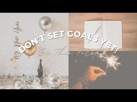 Don't Set Goals Yet! Do This Somatic Practice First | New Year Reflection