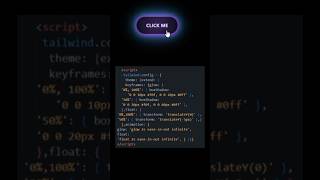 Neon Gradient Button Animation Using Html and Tailwind Css