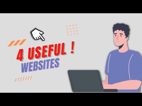 4 Useful websites - That everyone should Bookmark!