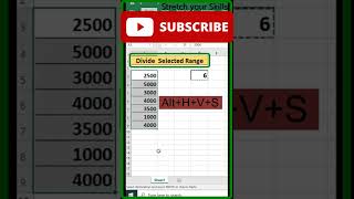Excel Tips and Tricks || #shorts #excel #excelshorts