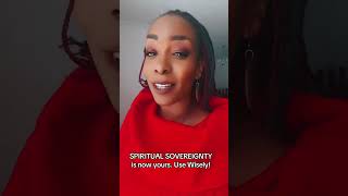 for the first time ever, SPIRITUAL SOVEREIGNTY is now yours. Use Wisely!  #spiritualawakening  
