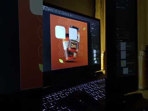 Speed Tomato sauce product Post design in #photoshop #uidesign #shorts    @NewWorldOps