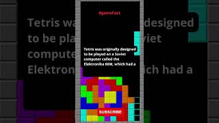 Tetris was originally designed for a Soviet computer #shorts