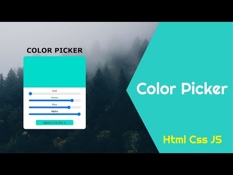 Color Picker | HTML / CSS / JavaScript