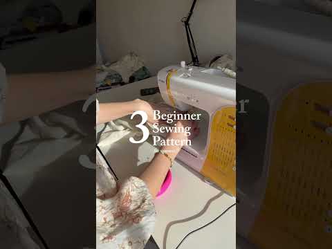 Beginner sewing patterns! for summer🌞✂️1.Hobo Bag - youtube tutorial 2.Julia dress 3.Blossom skirt