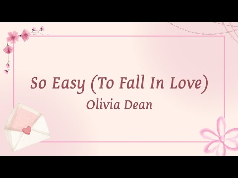 Olivia Dean - So Easy (To Fall In Love) #trending #english 