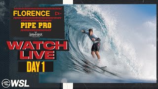 LIVE - Florence Pipe Pro Presented by HTA - Day 1