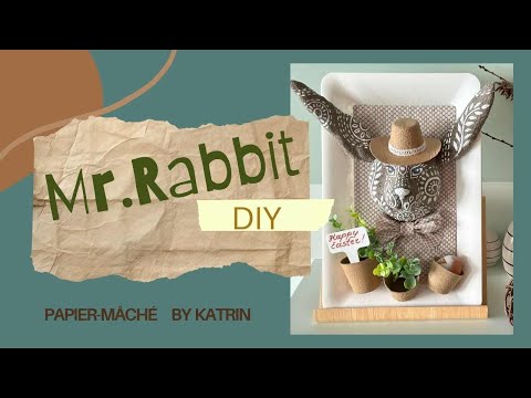 Turn Egg Cartons into Adorable Easter Bunny Decor! 🐰✨ Easy DIY Tutorial