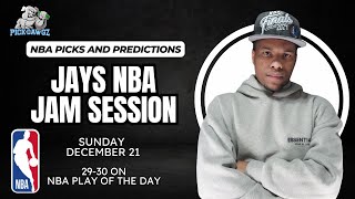 Sunday NBA Picks | Jay's NBA Jam Session