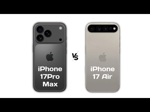 iPhone 17Pro Max vs iPhone 17 Air