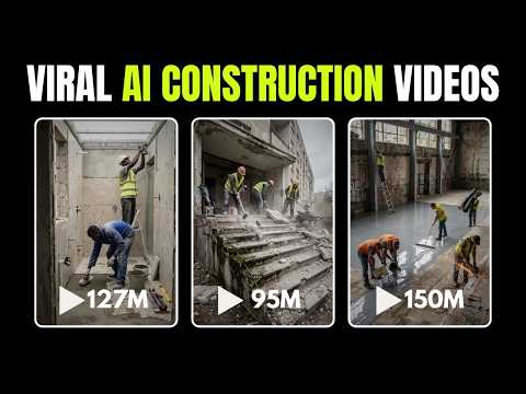 How to Make Viral AI Timelapse Construction Videos