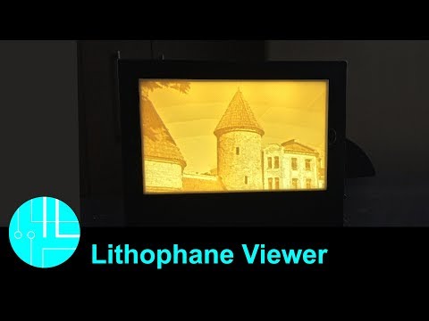 3D Printed Lithophane Viewer