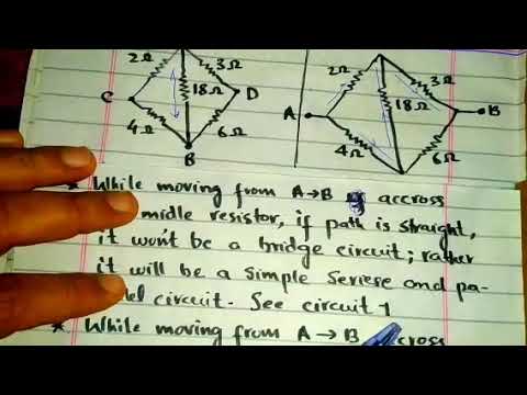 Solving Bridge and Non-bridge Circuits Problem: Entry Test Questions