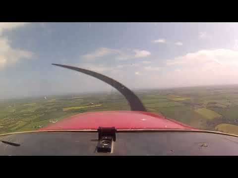 Cockpit Video: Solo Circuits 3 at Eshott Airfield during Machine Meet