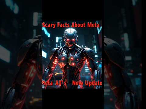 Scary 😱 Facts about Meta AI new update. #scary #facts #aitechnology #meta