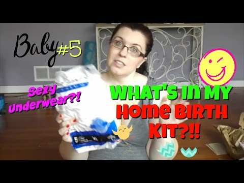 What's In My Home Birth Kit? | Unboxing | Baby #5