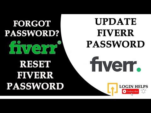 forget Fiverr password