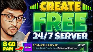 How To Make Free Minecraft Server 24x7 | Best Free 24/7 Minecraft Hosting🟢