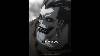 Ryuk Talks To A Shinigami About Light #deathnote #lightyagami #anime