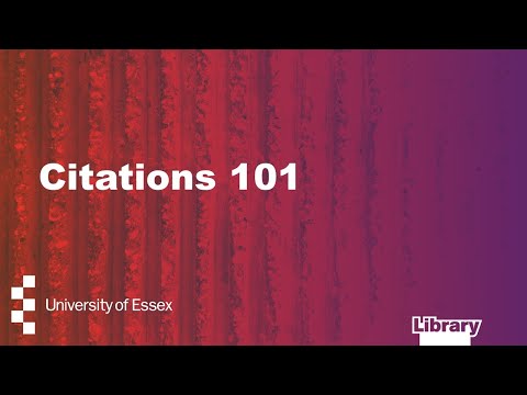 Citations 101: How to reach academic audiences