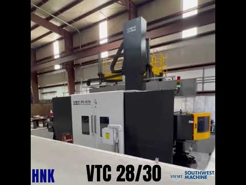 HNK Vertical Turning Center Install! #machinetools #cncmachine #cnc #cncmachinetools #cncmachining