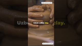 Eating Blue Uzbek Clay | Do You about Edible clay | #edibleclay #asmr #clay