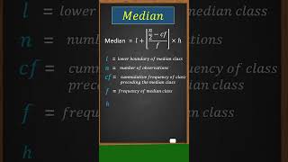 Statistics Class 10 Maths Formulas  #shrots #class10maths #statistics