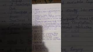 Javascript easy notes#easynotes #youtube #important #class #simple
