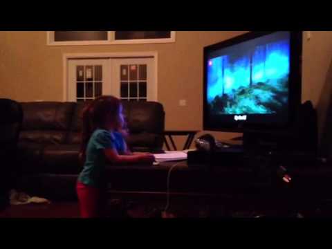 Toddler response to Ylvis The Fox