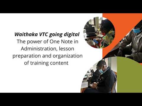 The Toolkit iSkills (TTI) Ltd  Tech support to Waithaka VTC