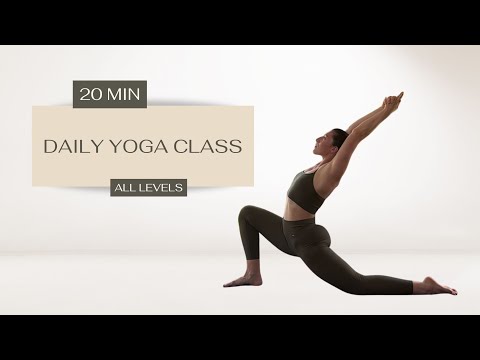 20 Minute Daily Yoga Class for All Levels | Full-Body Stretch & Relaxation