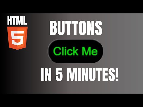 Learn HTML buttons in 5 minutes || HTML Button Kiase Banaye || WebDevXpert
