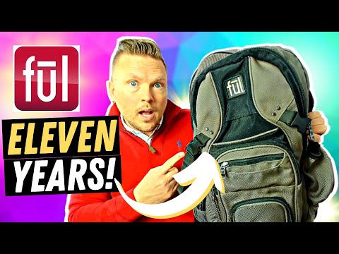 Ful Laptop Backpack Review (After ELEVEN YEARS of Use!)