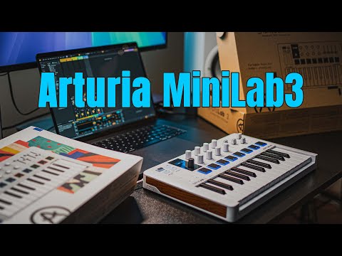 Arturia Mini Lab 3 - Unboxing, Demo